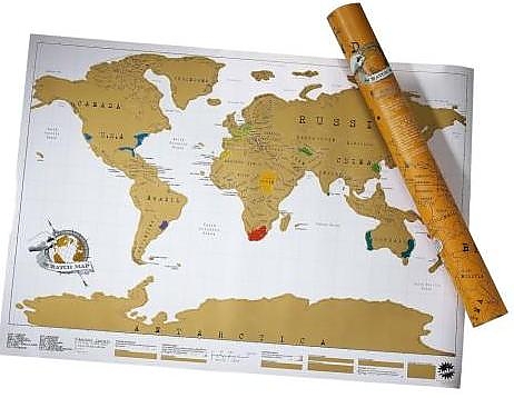 stok Derbevilletest licentie Wereldkaart Scratch map of the World 13,99 | Luckies - 5060146590310 -  Wereldkraskaarten - Wereld - Luckies | Landschap Reisboekwinkel