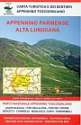 Wandelkaart 13 Appennino Parmense Alta Lunigiana Multigraphic