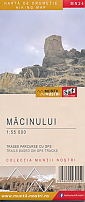 Wandelkaart MN 24 Macinului | Muntii Nostri