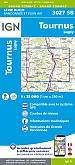 Topografische Wandelkaart van Frankrijk 3027SB - Tournus / Lugny