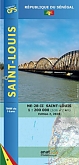 Wegenkaart Saint-Louis | Laure Kane Maps